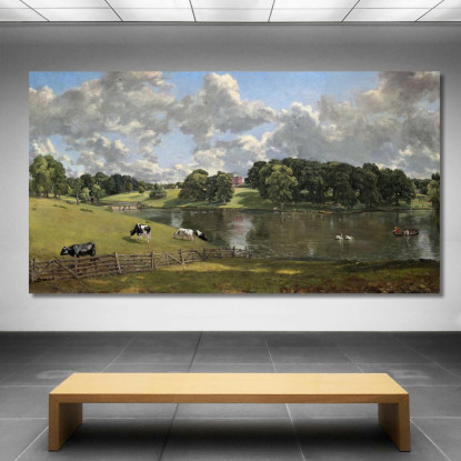 Parco Di Wivenhoe Essex John Constable jcn102 quadro stampato su tela