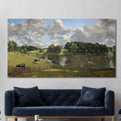 Parco Di Wivenhoe Essex John Constable jcn102 quadro stampato su tela