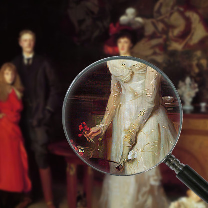Sir George Sitwell Lady Ida Sitwell E Famiglia John Singer Sargent jss275 quadro stampato su tela