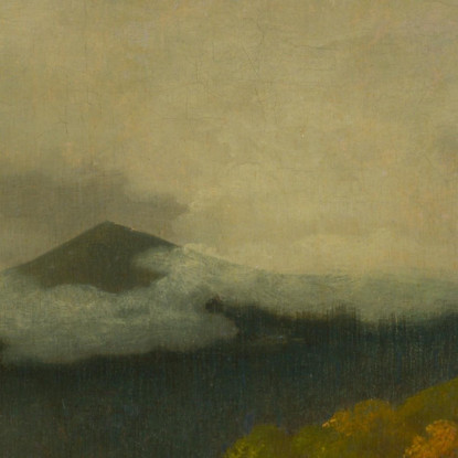 Derwent Water Con Skiddaw In Lontananza Joseph Wright of Derby jwd11 quadro stampato su tela
