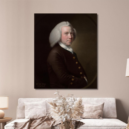 Ritratto Del Signor William Chase Sr. Joseph Wright of Derby jwd47 quadro stampato su tela