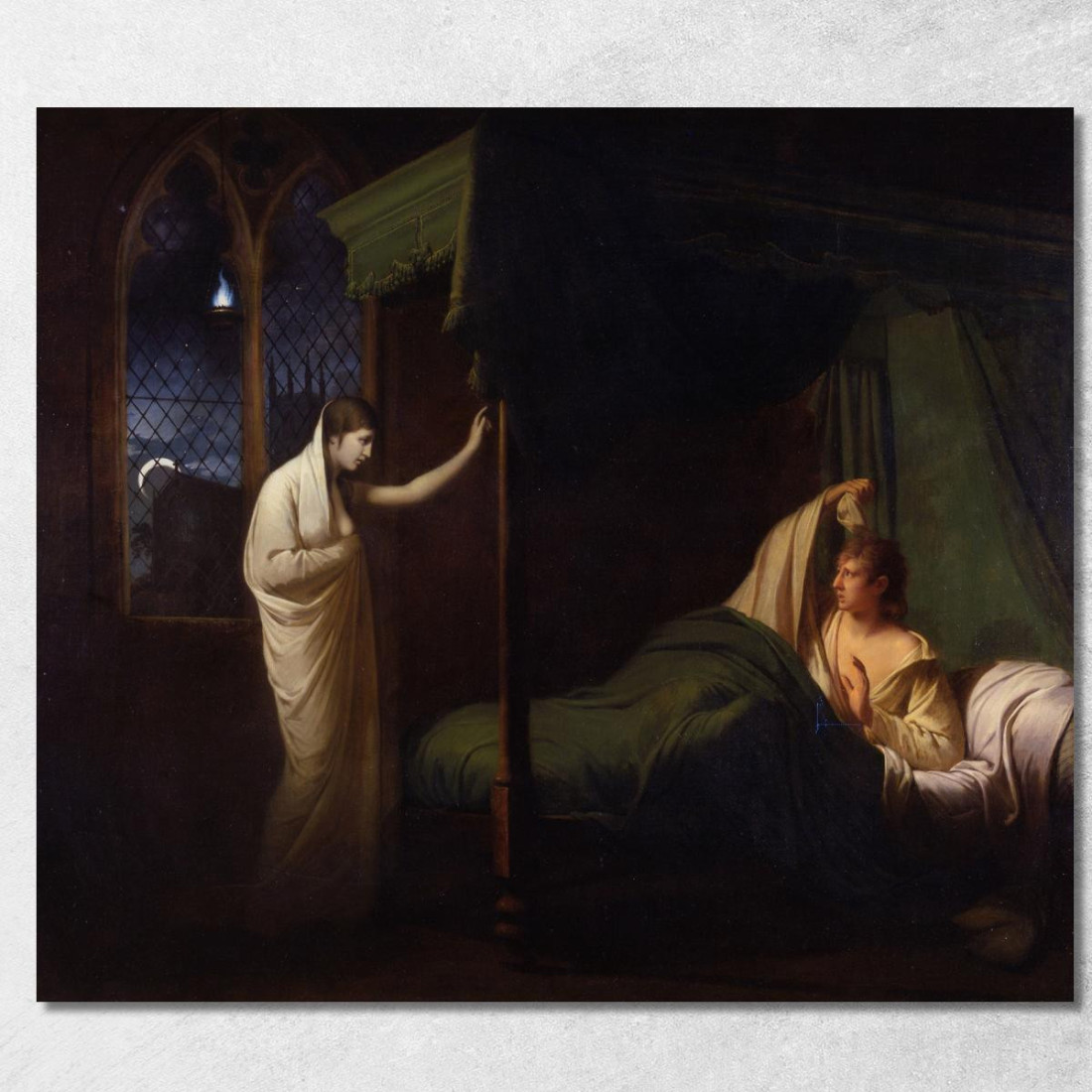 William E Margaret Joseph Wright of Derby jwd69 quadro stampato su tela William E Margaret Joseph Wright of Derby jwd69 quadro stampato su tela