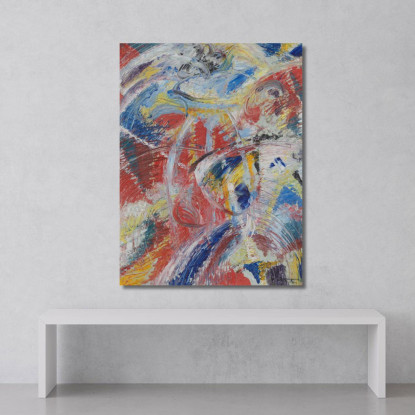 Sviluppo Di Un Tema In Rosso Carnevale Jules Schmalzigaug jsh9 quadro stampato su tela