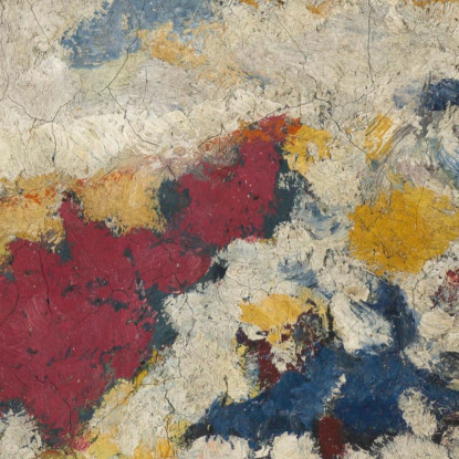Ritmo Delle Onde Di Luce Strada + Sole + Folla Jules Schmalzigaug jsh17 quadro stampato su tela