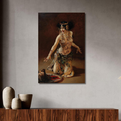 Lili Marberg Come Salome Leopold Schmutzler lsc8 quadro stampato su tela