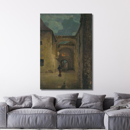 Viale Di Sera Ľudovít Čordák lco3 quadro stampato su tela