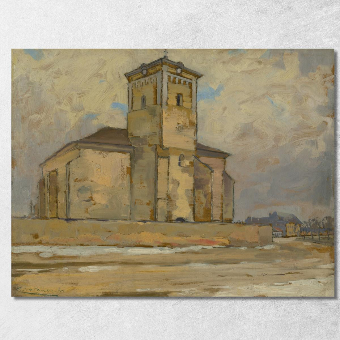 Chiesa In Moldova Ľudovít Čordák lco11 quadro stampato su tela