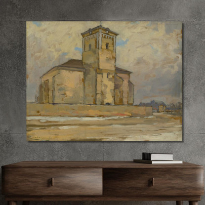 Chiesa In Moldova Ľudovít Čordák lco11 quadro stampato su tela