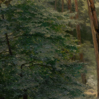 Foresta Ľudovít Čordák lco25 quadro stampato su tela