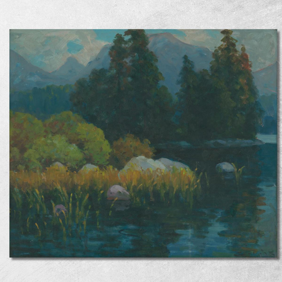 Paesaggio 6 Ľudovít Čordák lco34 quadro stampato su tela Paesaggio 6 Ľudovít Čordák lco34 quadro stampato su tela