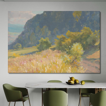 Paesaggio Ľudovít Čordák lco44 quadro stampato su tela