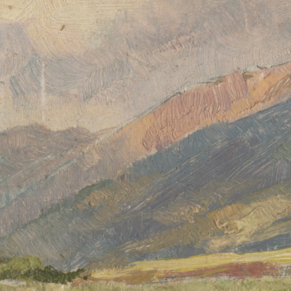 Prato Di Montagna Ľudovít Čordák lco51 quadro stampato su tela