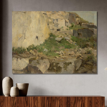 Studio Di Rocce Ľudovít Čordák lco75 quadro stampato su tela