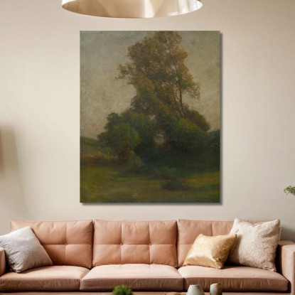 Albero In Campagna Ľudovít Čordák lco82 quadro stampato su tela