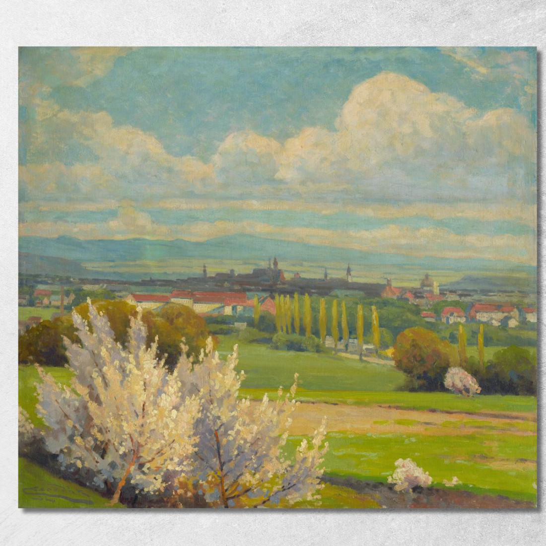 Vista Di Košice Ľudovít Čordák lco85 quadro stampato su tela Vista Di Košice Ľudovít Čordák lco85 quadro stampato su tela
