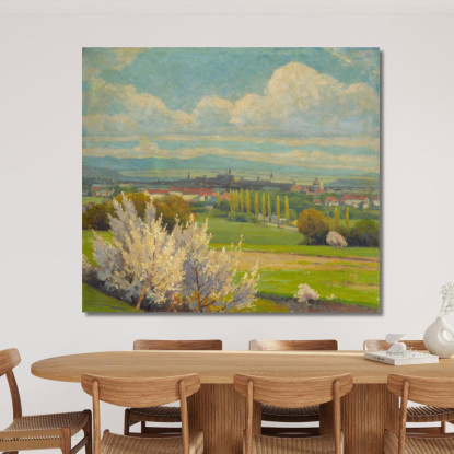 Vista Di Košice Ľudovít Čordák lco85 quadro stampato su tela