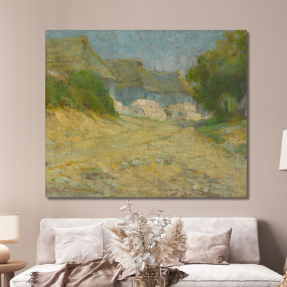Villaggio Ľudovít Čordák lco86 quadro stampato su tela