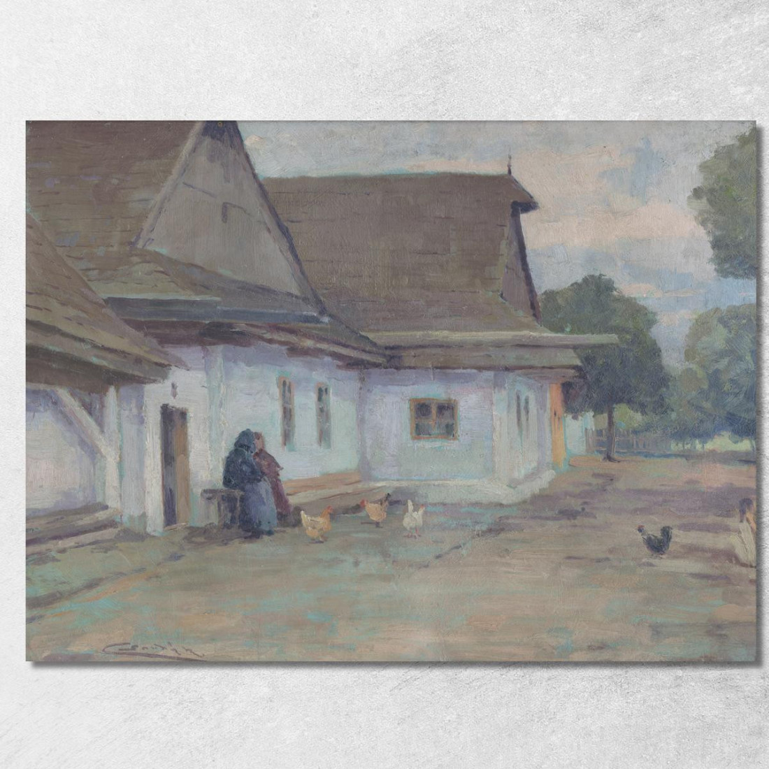 Sedici (Sestnástka) Ľudovít Čordák lco110 quadro stampato su tela Sedici (Sestnástka) Ľudovít Čordák lco110 quadro stampato su tela