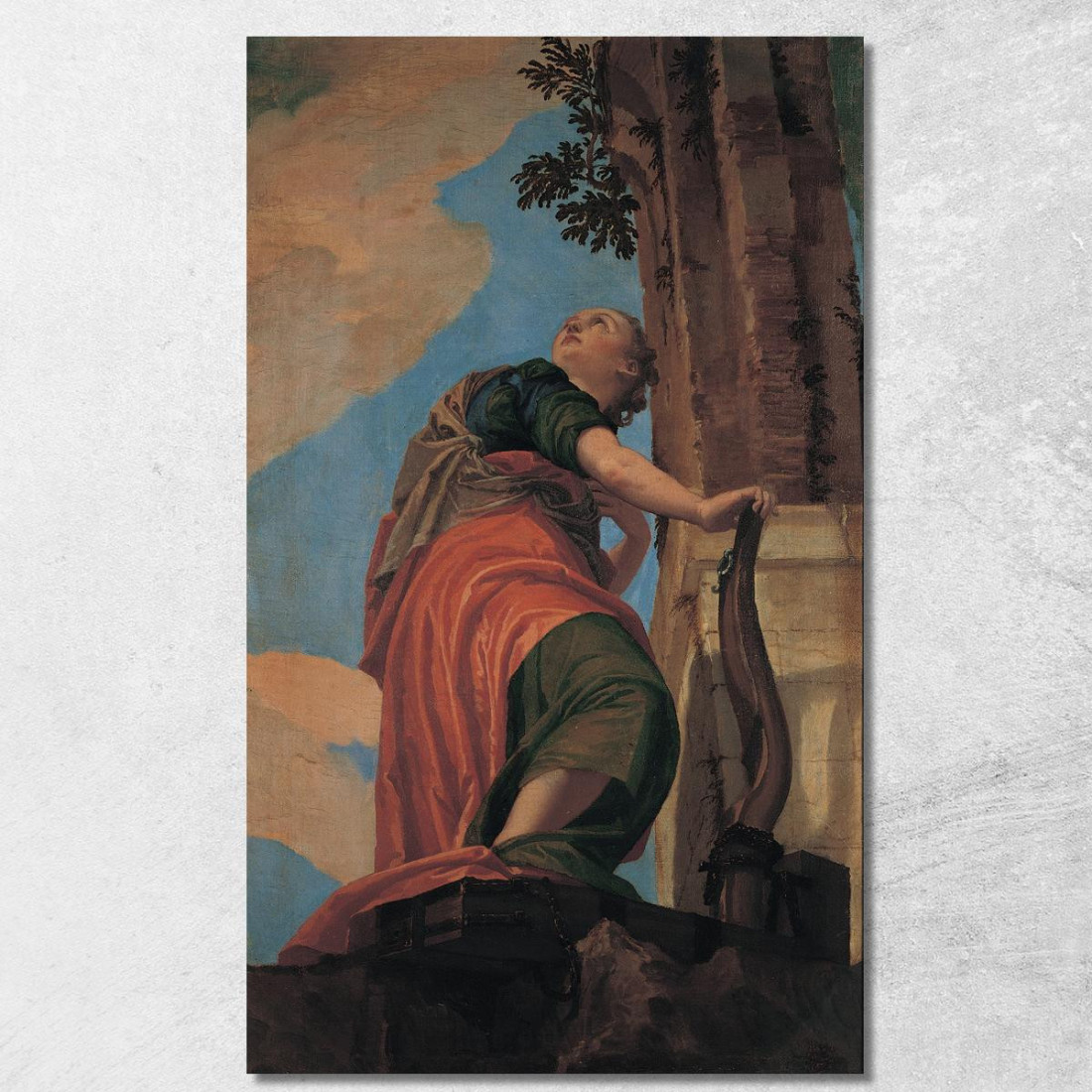Buon Governo Paolo Veronese pvr16 quadro stampato su tela Buon Governo Paolo Veronese pvr16 quadro stampato su tela