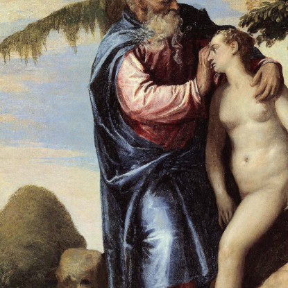 La Creazione Di Eva Paolo Veronese pvr37 quadro stampato su tela