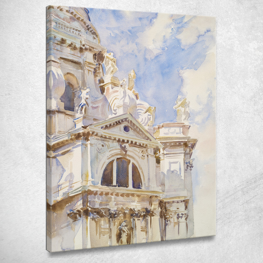 La Salute Venezia John Singer Sargent jss325 quadro stampato su tela La Salute Venezia John Singer Sargent jss325 quadro stampato su tela