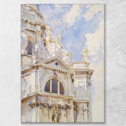 La Salute Venezia John Singer Sargent jss325 quadro stampato su tela