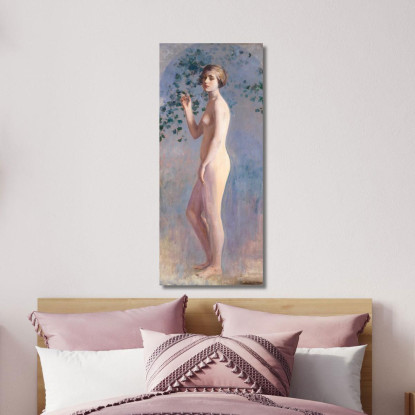 Nudo Ramón Casas rcs11 quadro stampato su tela