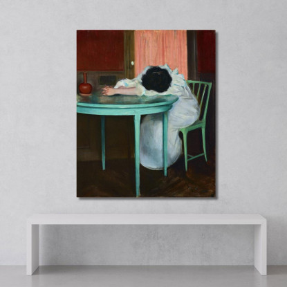 Stanco Ramón Casas rcs43 quadro stampato su tela