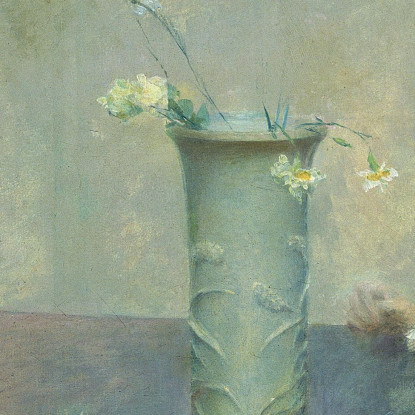 Una Lettura Thomas Wilmer Dewing twd1 quadro stampato su tela