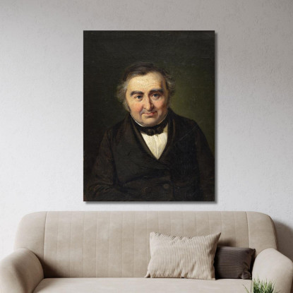 Consigliere Di Stato M.L. Nathanson Wilhelm Marstrand wmr24 quadro stampato su tela