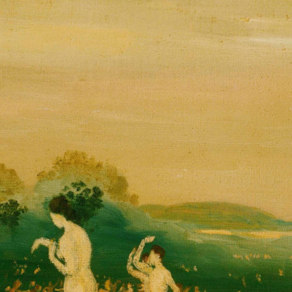 Campi Elisi Arthur Bowen Davies abd23 quadro stampato su tela