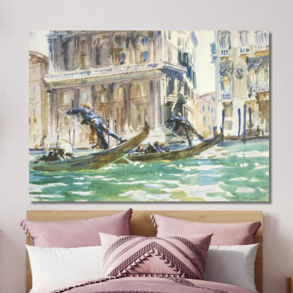 Veduta Di Venezia John Singer Sargent jss364 quadro stampato su tela