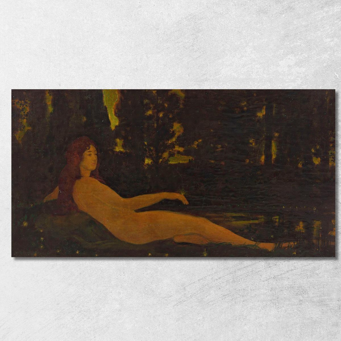 Semele O Lucciole Arthur Bowen Davies abd45 quadro stampato su tela Semele O Lucciole Arthur Bowen Davies abd45 quadro stampato su tela