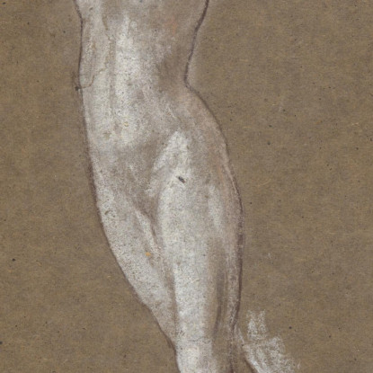 Nudo Femminile In Piedi Arthur Bowen Davies abd50 quadro stampato su tela
