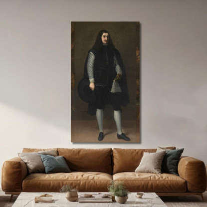 Un Cavaliere Di Alcántara O Calatrava Bartolomé Estebán Murillo bem1 quadro stampato su tela
