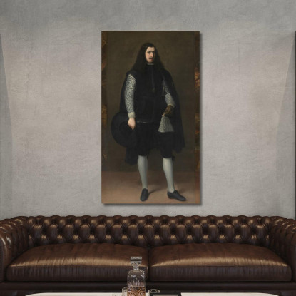 Un Cavaliere Di Alcántara O Calatrava Bartolomé Estebán Murillo bem1 quadro stampato su tela