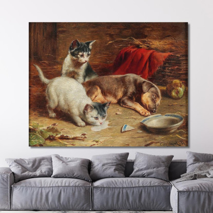 In Dispensa Carl Reichert crc33 quadro stampato su tela