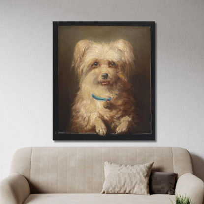 Griffoncino Nano Carl Reichert crc61 quadro stampato su tela