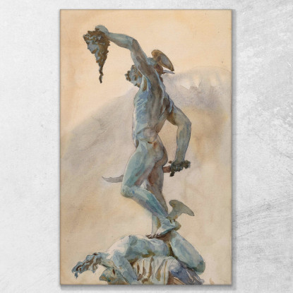 Perseo John Singer Sargent jss383 quadro stampato su tela