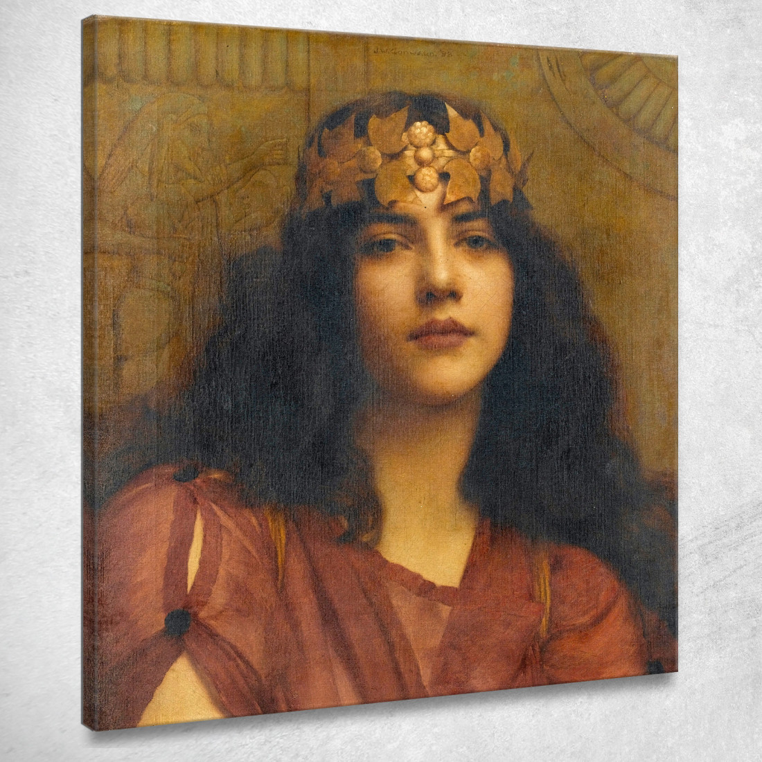 Una Principessa Persiana John William Godward jwg6 quadro stampato su tela