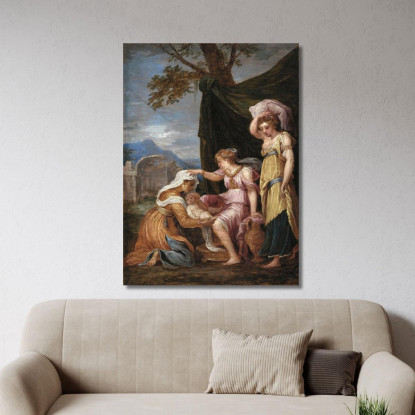 La Nascita Di Giove David Teniers The Younger dty29 quadro stampato su tela