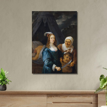 Giuditta Con La Testa Di Oloferne David Teniers The Younger dty46 quadro stampato su tela