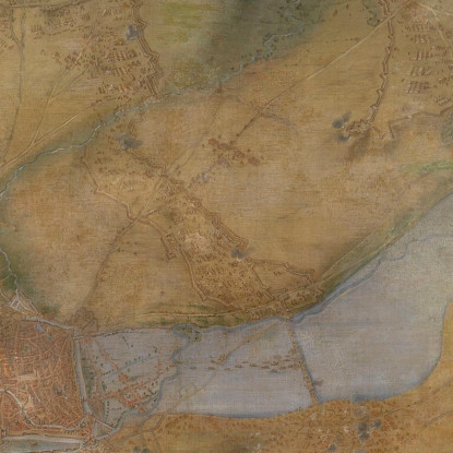 La Città Di Valenciennes David Teniers The Younger dty89 quadro stampato su tela