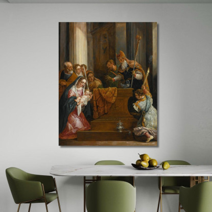 La Presentazione Al Tempio David Teniers The Younger dty99 quadro stampato su tela