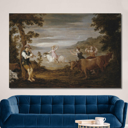 Il Ratto Di Europa 2 David Teniers The Younger dty101 quadro stampato su tela