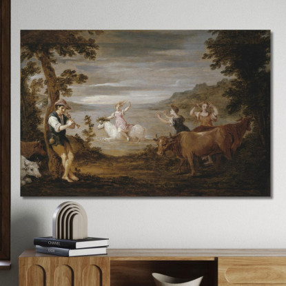 Il Ratto Di Europa 2 David Teniers The Younger dty101 quadro stampato su tela