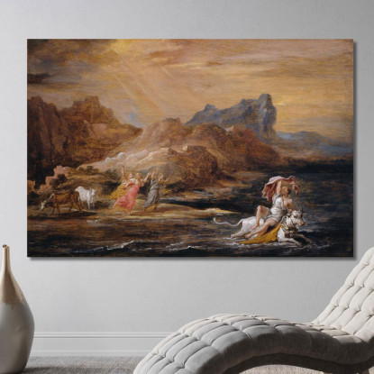 Il Ratto Di Europa David Teniers The Younger dty102 quadro stampato su tela