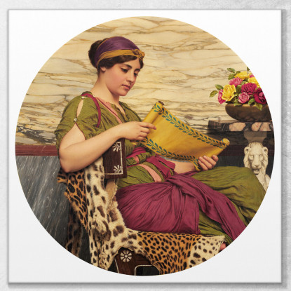 Un'Edizione Di Lusso John William Godward jwg16 quadro stampato su tela