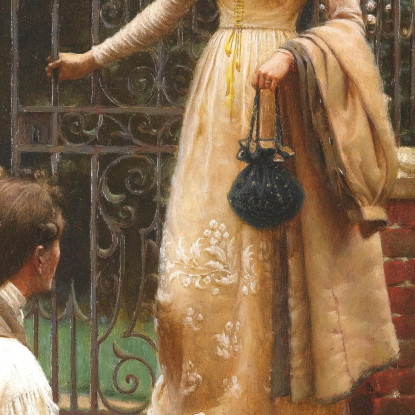La Fuga D'Amore Edmund Blair Leighton ebl23 quadro stampato su tela