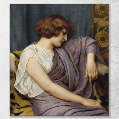 Briseide John William Godward jwg22 quadro stampato su tela